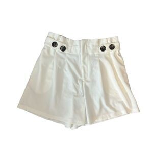 Haute Monde Ivory Dress Shorts